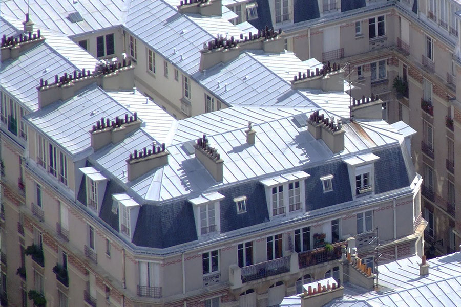 Mehrfamilienhaus mit Titanzink Dach